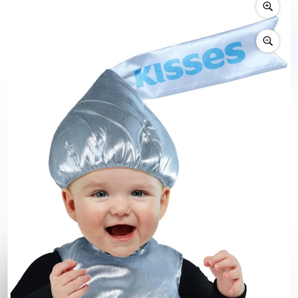 Rubies Officially Licensed Product Hershey Kiss Infant 6-12Month Costume 2Pc Set - Picture 3 of 9